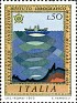 Italy 1973 Ships 50 Liras Multicolor Scott 1089. Italia 1089. Uploaded by susofe